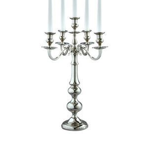 Modern Decorative Metal <b>Candelabra</b> Candle Stand Stylish Multi Arm Holder For Living Room Wedding Centerpiece Accent Piece - Product Image 3