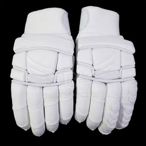 Active Comfort High Quality Leather Ice Hockey Gloves <b>Smart</b> Build Full Finger Adjustable Wrist Strap Top Fit Flexible Support - Product Image 4