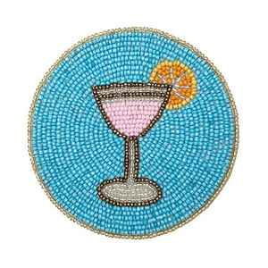 Sangle de sac brodée de perles, accessoire de sac amusant, style créateur, fait main, personnalisable, couleur et taille sur mesure, logo personnalisé - Product Image 5