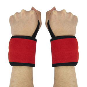 สายรัดข้อมือปรับระดับได้ สายรัดข้อมือยกน้ำหนัก อุปกรณ์ป้องกันข้อมือสำหรับกีฬาอาชีพ อุปกรณ์พยุงมือสำหรับกีฬามวย โพลีเอสเตอร์ - Product Image 4