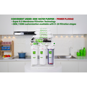 Purificateur d'eau électrique sous évier en plastique PLUS06E avec robinet de comptoir pour usage hôtelier et domestique – Haute Qualité, Meilleures Ventes - Product Image 4