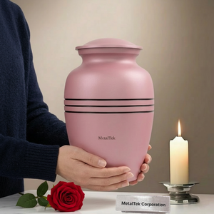 Urnes funéraires en gros de haute qualité – Contenants durables pour cendres, pour cérémonies commémoratives, urnes funéraires décoratives en métal - Product Image 2