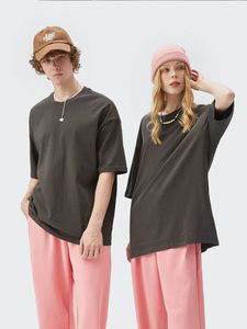 Camiseta holgada para hombre con hombros caídos, estampado gráfico, manga corta, corte relajado, de algodón, estilo casual urbano, top oversize para hombre. - Product Image 5