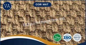 Vietnam Natural Coir <b>Mat</b> Eco Friendly <b>Coconut</b> Fiber Floor <b>Mat</b> Non Slip Outdoor Entrance <b>Mat</b> Factory Price - Product Image 3