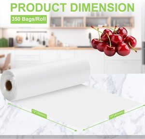 <b>Plastic</b> Produce Bag, Clear <b>Plastic</b> Bag for Food, Fruit, Vegetable, Refrigerator Storage, <b>Kitchen</b>, Food <b>Plastic</b> - Product Image 3