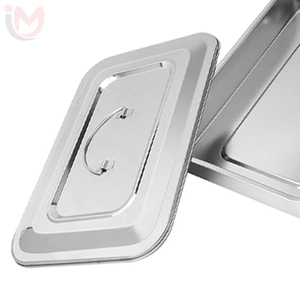 Plateau pour instruments médicaux en acier inoxydable IMANS ENTERPRISES, autoclavable, qualité chirurgicale, manuel, IE-MT-0038, pour salle d'opération - Product Image 2