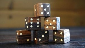 Premium Finish <b>Dice</b> Pen Stand Luxury Executive Desk Organizer Novelty Wooden Stationery Holder for Students and Home Office Gift - Product Image 5