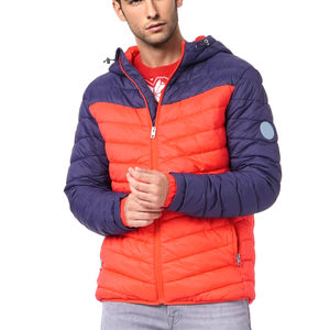 แจ็กเก็ตปลาปักเป้าสำหรับผู้ชายเสื้อโค้ทบุนวมสำหรับใส่สบายคอตั้ง - Product Image 1