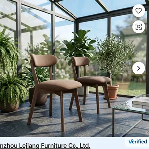 Modern Velvet Upholstered Restaurant Dining <b>Chair</b> Curved <b>Padded</b> Backrest Metal Frame Eco-Friendly Brown Leather Seat Cafe Home - Product Image 5