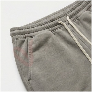 Conjunto Deportivo Unisex Gris, Sudadera con Capucha y Cordón Ajustable, Color Sólido, Corte Regular Informal, Ropa de Otoño, 100% Algodón Transpirable - Product Image 5