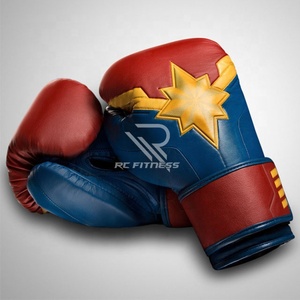 Gants de boxe de qualité supérieure RC Fitness Wear, gants d'entraînement en cuir de vache véritable, fabriqués au Pakistan, personnalisables - Product Image 6