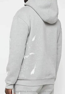 เสื้อกันหนาวมีฮู้ดแบบเรียงซ้อนของผู้ชายกางเกงคาร์โก้100% เข้ารูปชุดวอร์มสำหรับฝึกซ้อมจ๊อกกิ้งชุดวอร์มปักลาย - Product Image 6