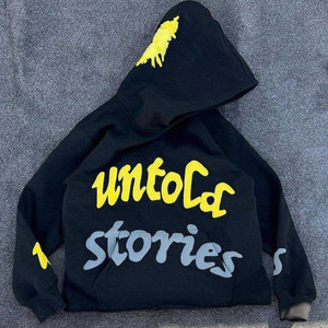 Nouvelle Arrivée – Sweat à Capuche Zippé Streetwear Hiver 100% Coton Coupe Classique Imprimé Épaules Tombantes Respirant Séchage Rapide Anti-Plis - Product Image 5