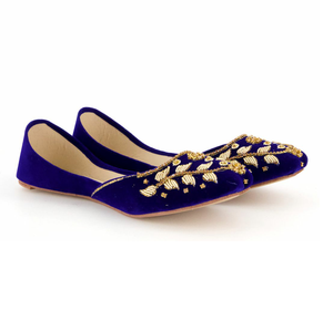 Zapatos Khussa Hechos a Mano de Alta Calidad para Damas, Diseño Bordado, Calzado Plano de Verano e Invierno para Mujeres y Niñas - Product Image 1