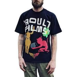 Camiseta Personalizada Unisex Vintage de los 90 con Estampado Gráfico Retro, de Algodón, Manga Corta, Estilo Casual Urbano, con Logotipo Personalizado - Product Image 3