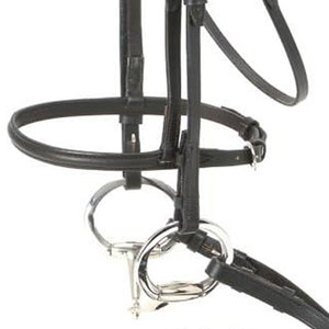 Brida de Cuero Personalizada de Alta Calidad para Caballos, Equipo Ecuestre Occidental para Carreras, Brida Resistente de Color Sólido - Product Image 5