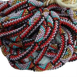 Multicolored Snake Pattern Fashion <b>Beads</b> Bracelets-Gift - Product Image 4