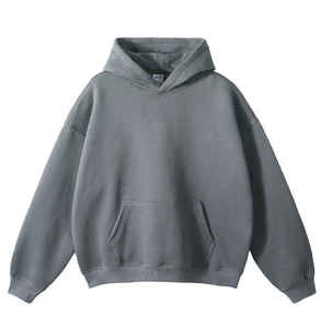 Hoodie surdimensionné imprimé numériquement, en molleton 100% coton lourd, unisexe - Product Image 5