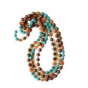 Partyware High Quality Fashion Beads Jewelry <b>Set</b> Layered <b>Crystal</b> <b>Glass</b> Necklace Earring <b>Set</b> for Women - Product Image 1