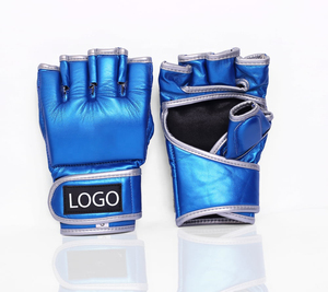Guantes de Boxeo MMA con Soporte para Muñeca, de Cuero, Profesionales, Ligeros, de Buena Calidad, Bajo MOQ, Guantes Deportivos MMA - Product Image 1