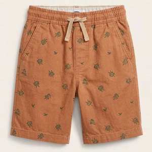 Shorts pour garçons, enfants, décontractés, légers, 100% coton, séchage rapide, design confortable, parfaits pour les jeux en plein air, les activités sportives, l'école - Product Image 1