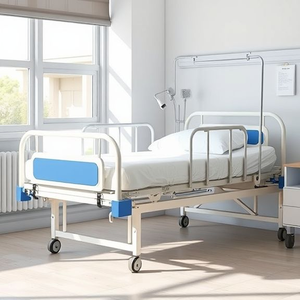 Ensemble de literie médicale pour hôpital, drap de lit 100% coton avec housse de matelas en polyester, literie pour patient adulte, certifiée ISO - Product Image 1