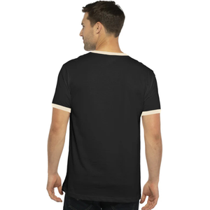 Men's Casual Cotton <b>Ringer</b> Tee Contrast Sleeve Crew Neck Short Sleeve Fashion <b>T</b> <b>Shirt</b> for Outdoor Travel and Daily Lifestyle - Product Image 2