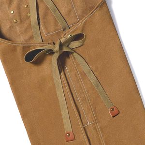 Custom Logo OEM Brand Unisex Adult Comfortable Cross Back Washed Cotton Canvas <b>Kitchen</b> Cooking & Baking Chef <b>Apron</b>-Factory Price - Product Image 6