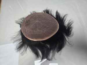 ท็อปเป้ผมแท้แบบเต็มศีรษะสำหรับผู้ชาย ผมอินเดียเรมี่ แบบลอน ความหนาแน่น 100% ความยาวสั้น TAZ HAIR BANGLADESH - Product Image 5