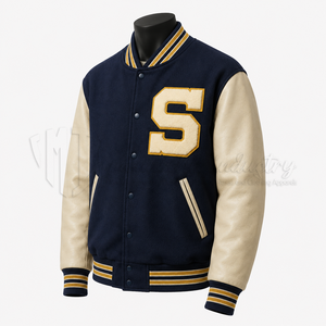 Chaqueta Universitaria al por Mayor, Personalizable con Logotipo, Chaqueta de Invierno para Universidad, Chaqueta Universitaria de Lana de Buena Calidad para Hombre, Chaqueta de Béisbol - Product Image 3