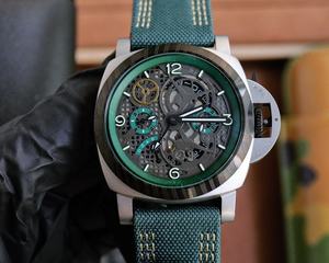 Reloj de Lujo para Hombre de 44 mm, Modelo V7, Sumergible, Diseño Hueco, Mecánico Automático ETA, Puntero de 20 mm, Acero Inoxidable - Product Image 5