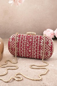 Premium Quality Fashionable Women <b>Clutch</b> Purse for Party Evening Wedding Handmade Accessory Available At Best Market Price - Product Image 5