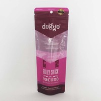 Sachet refermable personnalisé avec fenêtre transparente, qualité alimentaire, pour aliments pour chiens, chats et animaux de compagnie, friandises lyophilisées
