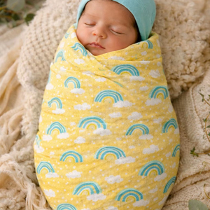 100% Bamboo Baby Swaddle Blanket Customizable Unisex Newborn <b>Wrap</b> Ultra Soft Breathable Lightweight Infant Swaddle - Product Image 1