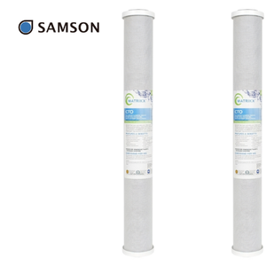 Filtre en charbon de coco haute densité de 20 pouces pour systèmes de filtration au point d'utilisation, nouvelle arrivée 2026, matériau certifié NSF - Product Image 1