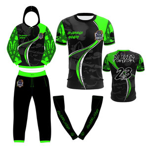 Maillot d'équipe de gaming professionnel personnalisé par sublimation, T-shirt Esports à manches courtes pour compétition de gamer, tenue de performance - Product Image 4