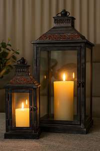 Compre Faroles de Vidrio Árabe con Relieve, Portavelas Metálicos Marroquíes para Ramadán, Decoración del Hogar - Product Image 5