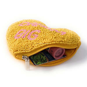 Wholesale Handmade Unisex Mini Wallet Dream Big Heart Beaded Coin Pouch Multicolor <b>Sequin</b> Purse Trendy Party Custom Body Jewelry - Product Image 3