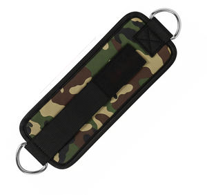 Sangles de cheville personnalisées camouflage en néoprène épais avec anneau en D pour machine à câble, entraînement de kickback et fitness - Product Image 4