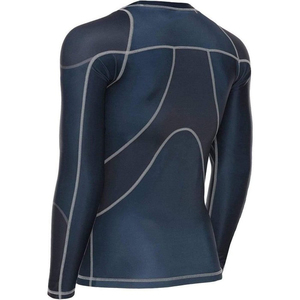 Haut de sport personnalisé à manches longues pour homme, imprimé par sublimation, pour la gym - Product Image 2