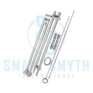 Juego de Embriotómo Veterinario de Acero Inoxidable, Kit de Instrumentos Obstétricos para Embriotomía en Animales Grandes y Asistencia en Partos Difíciles - Product Image 1