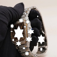 Montre unisexe de luxe en acier inoxydable doré, avec accents en moissanite, cadran carré en cristal, mouvement mécanique automatique