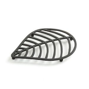 Leaf Shape Metal <b>Trivet</b> Aluminium Silver Antique Finished Metal <b>Trivet</b> Tabletop Heat Resistant Hotpot Holder On Sale - Product Image 1