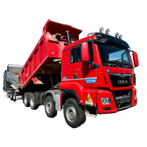 CAMIÓN VOLQUETE USADO 2021 M A N TGS 41.510 8X4, XLX AUTOMÁTICO, RETARDADOR, EURO6 HYDRO 500HP 368KM DIÉSEL, TRANSMISIÓN MANUAL - Product Image 1