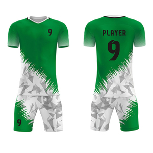 Uniformes de Fútbol Personalizados con Servicio OEM, MOQ Bajo, Nueva Llegada, Diseño de Uniformes de Fútbol con Cuello en V y Manga Corta para Venta en Línea - Product Image 3