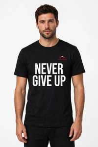 เสื้อยืดคอกลมแขนสั้นสีดำ ผ้าฝ้ายถักนุ่ม 100% ทรงปกติ สไตล์ลำลอง พิมพ์ลายตัวอักษรด้านหน้า - Product Image 5