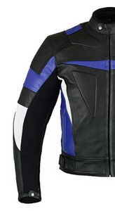 Chaqueta de Motociclista de Cuero Genuino para Hombre, Proveedor OEM, Logotipo Personalizado, Equipo de Protección para Motociclismo - Product Image 2