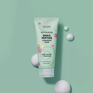 Espuma de Caracol (Antienvejecimiento) SOQU REVITALIZING SNAIL PEPTIDE CLEANSING FOAM_k beauty - Product Image 4