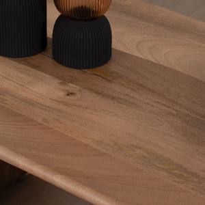 Mesa de centro de diseño Vandana Golden Grain en madera de mango - Product Image 4