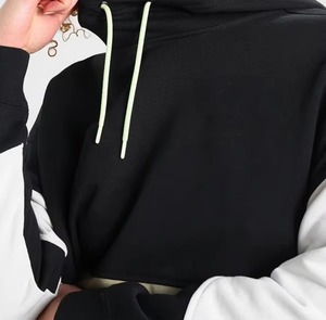 Sweat-shirt à capuche long en polaire pour femme, sur mesure, de haute qualité, style streetwear tendance, vente en gros de sweats à capuche - Product Image 3